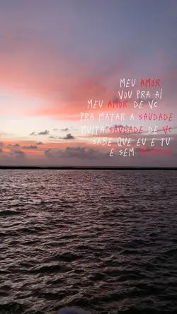 saudade de vc!