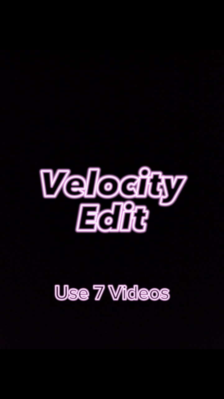 Pag-edit ng Velocity 🔥🔥