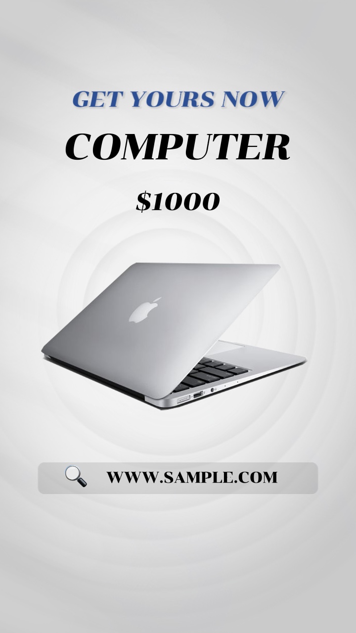 Pantalla de productos para productos digitales