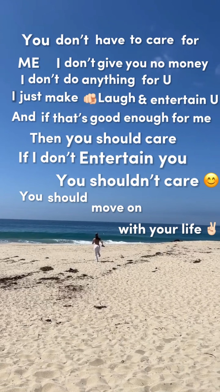 You shouldn’t care 😊
