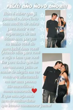 Feliz Ano Novo AMOR!