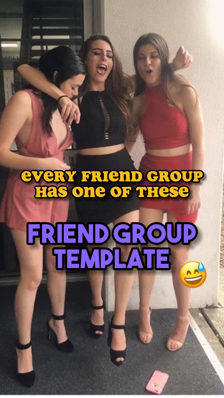 Chaque groupe d'amis❤️