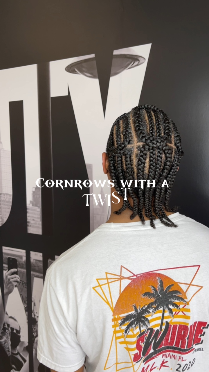 Tresses avec un twyst 