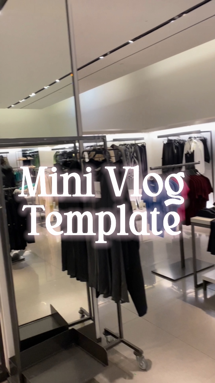 Plantilla de Mini Vlog 