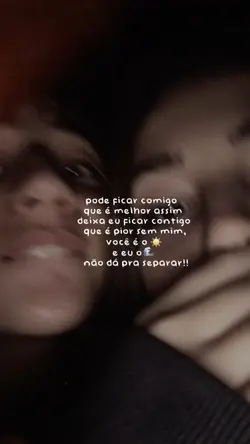 não dá pra separar!