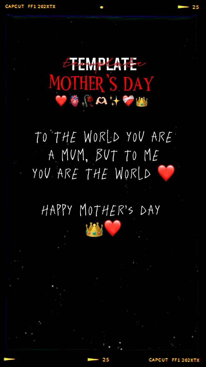 Feliz día de la madre 