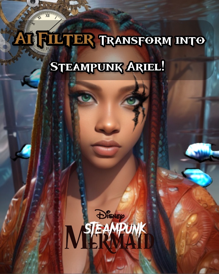 Steampunk Ariel 🤎