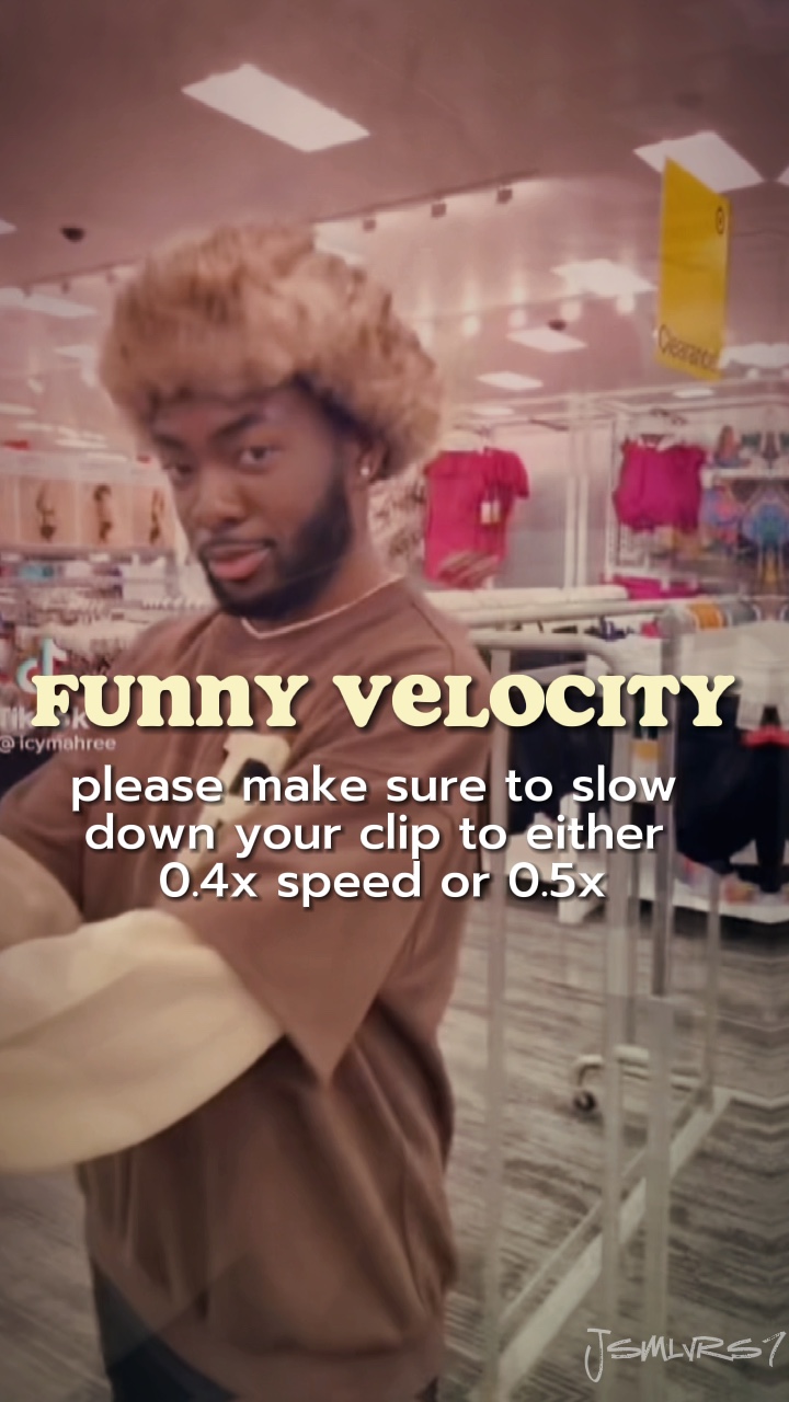 Funny velocity