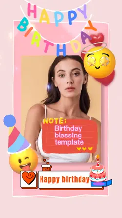 Birthday template