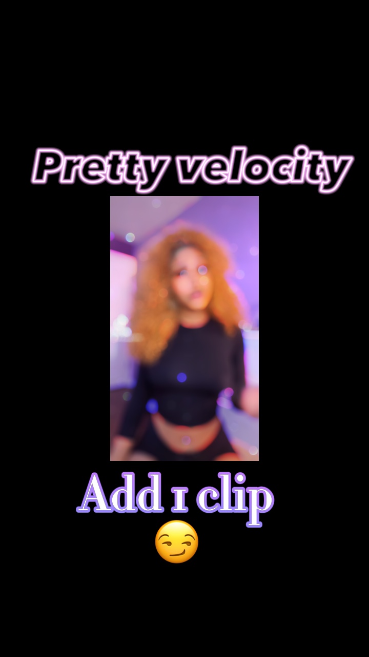 Pretty velocity😜