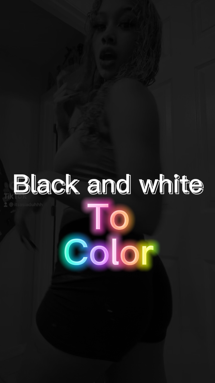 Black&white to color