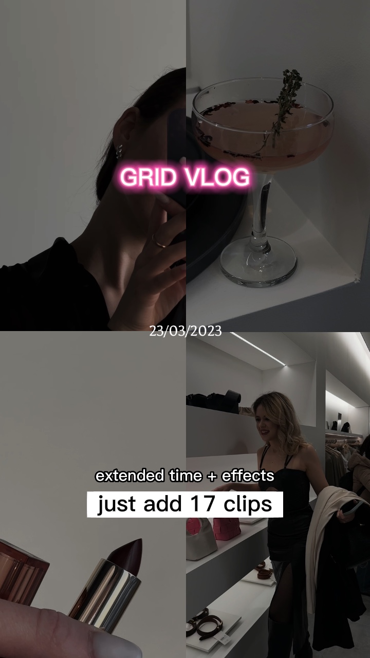 Vlog de grille étendu