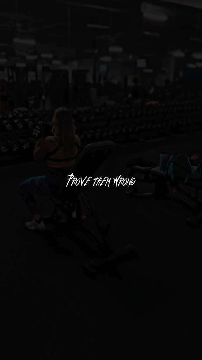 Prove them wrong 