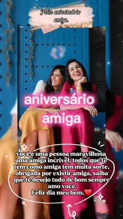 aniversário amiga