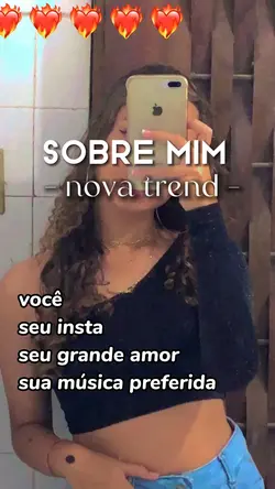 Sobre mim🥰
