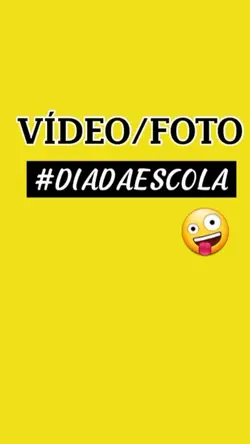 Dia da escola, usem