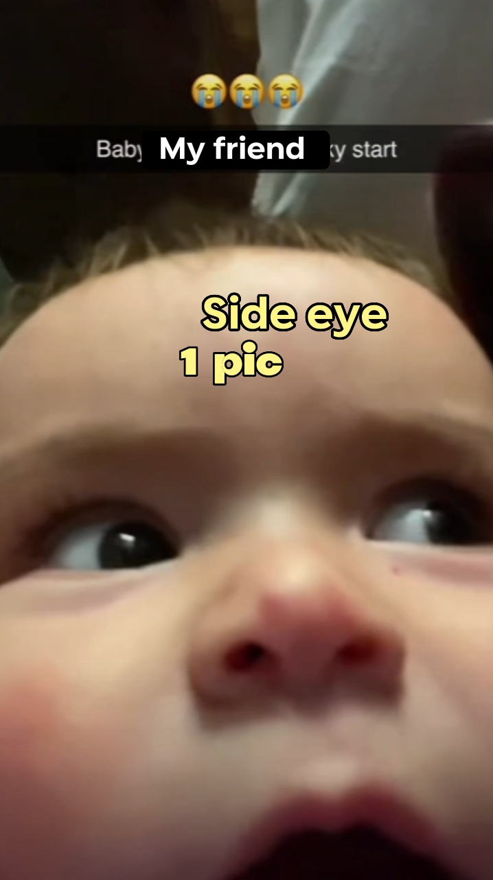 Side eye baby