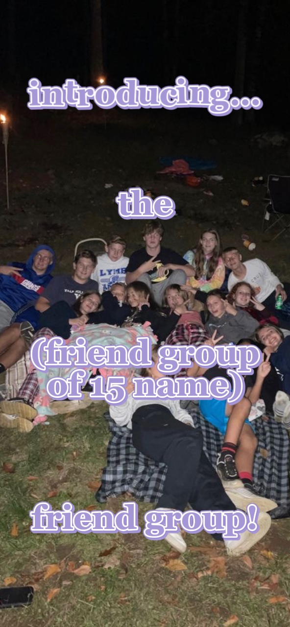 grupo ng kaibigan ng 15