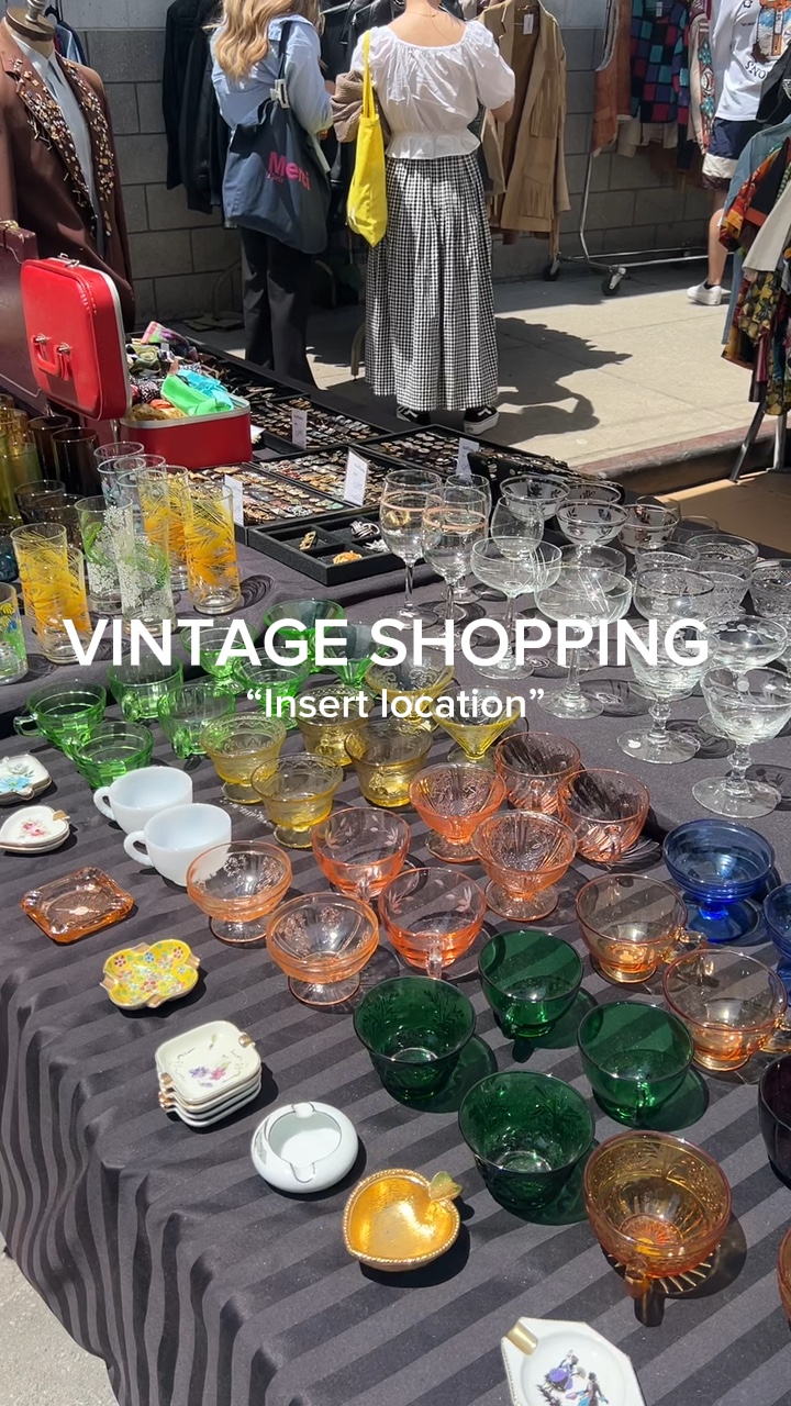 Vintage-Shopping 