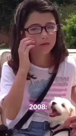 Glow up 2008 x 2022