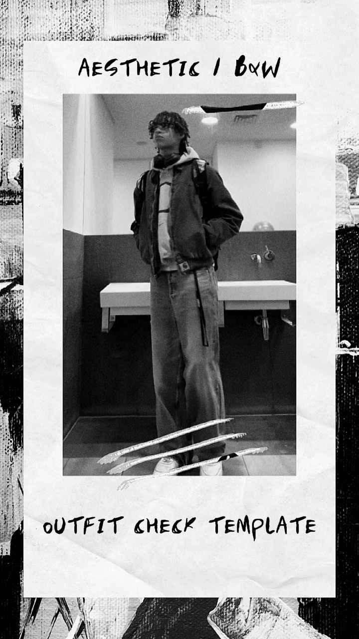 의상 체크 | B&W 📸