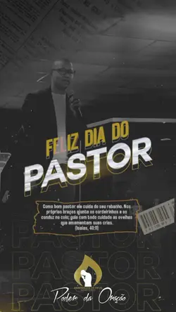 DIA DO PASTOR