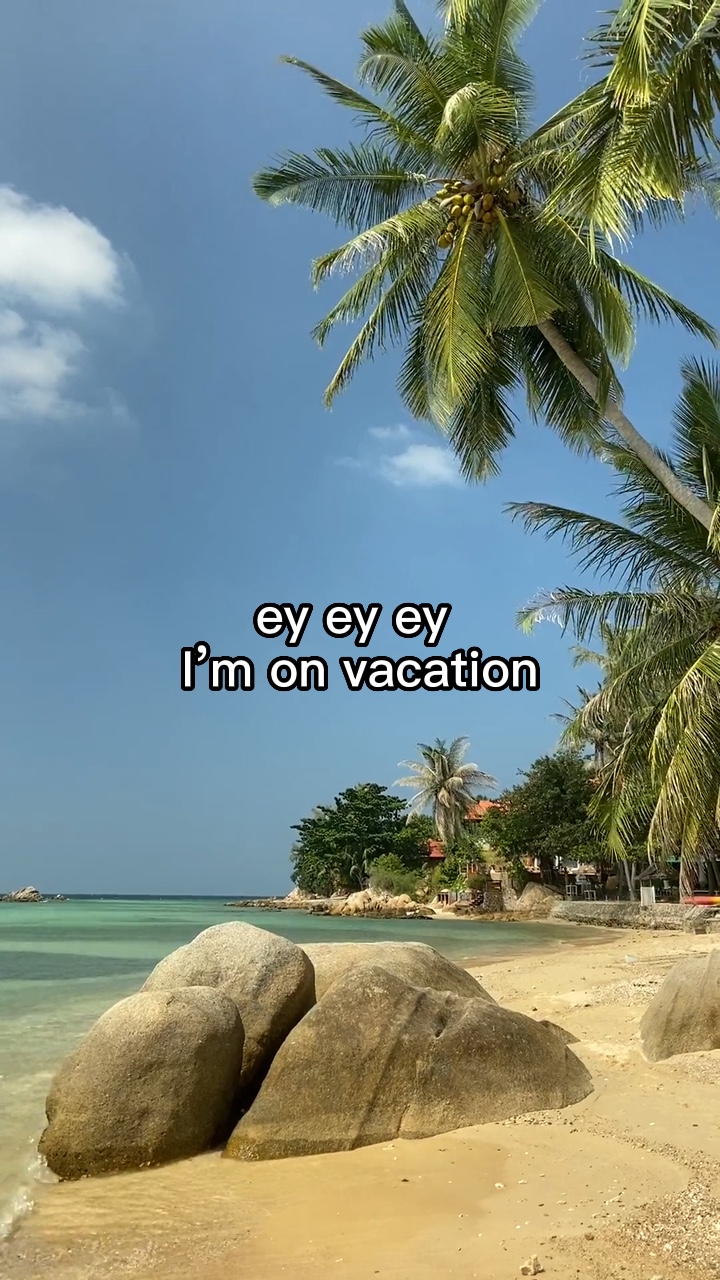 Estoy de vacaciones 
