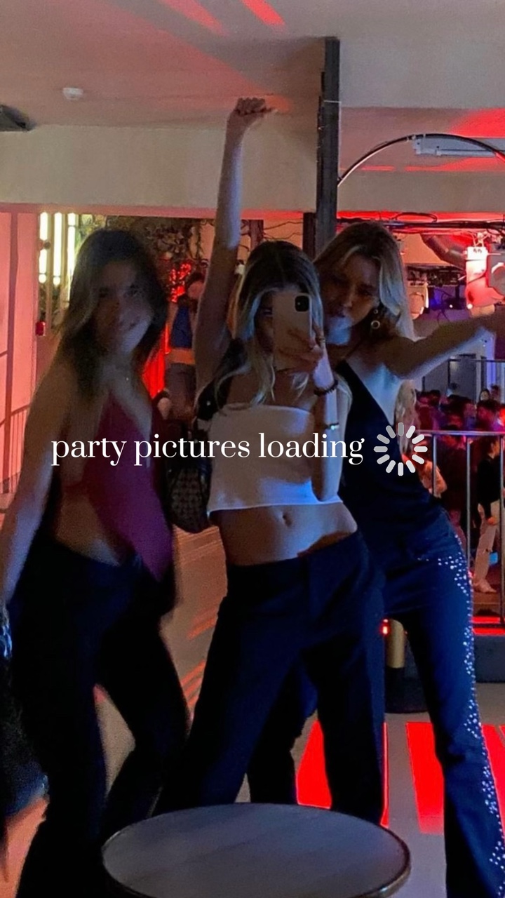Cargando fotos de fiesta