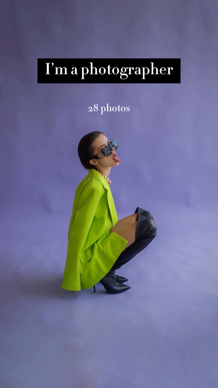 Eu sou um fotógrafo