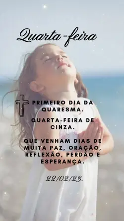 Quarta de cinzas!