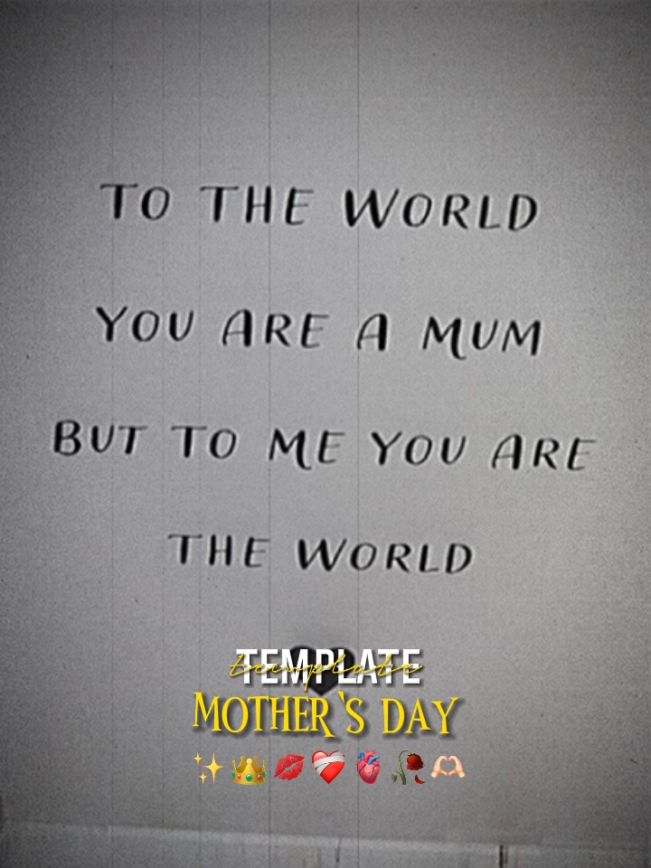happy mother’s day 👑