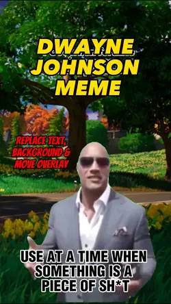 DWAYNE JOHNSON MEME