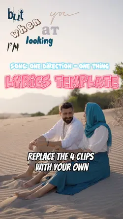Lyrics template