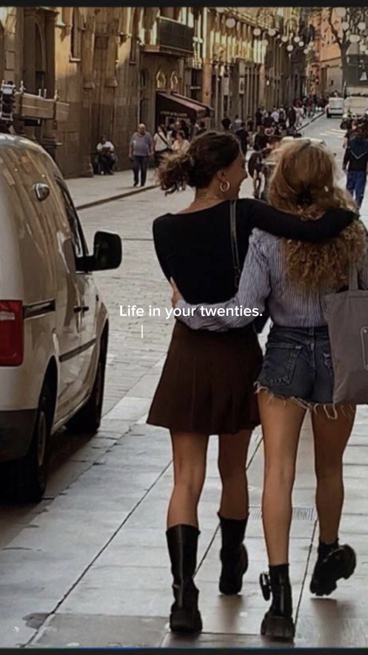 A vida em seus 20 anos