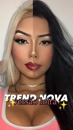 Versão loira 
