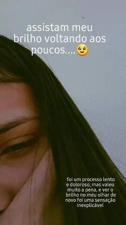 meu brilho voltando
