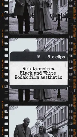 B&W film aesthetic
