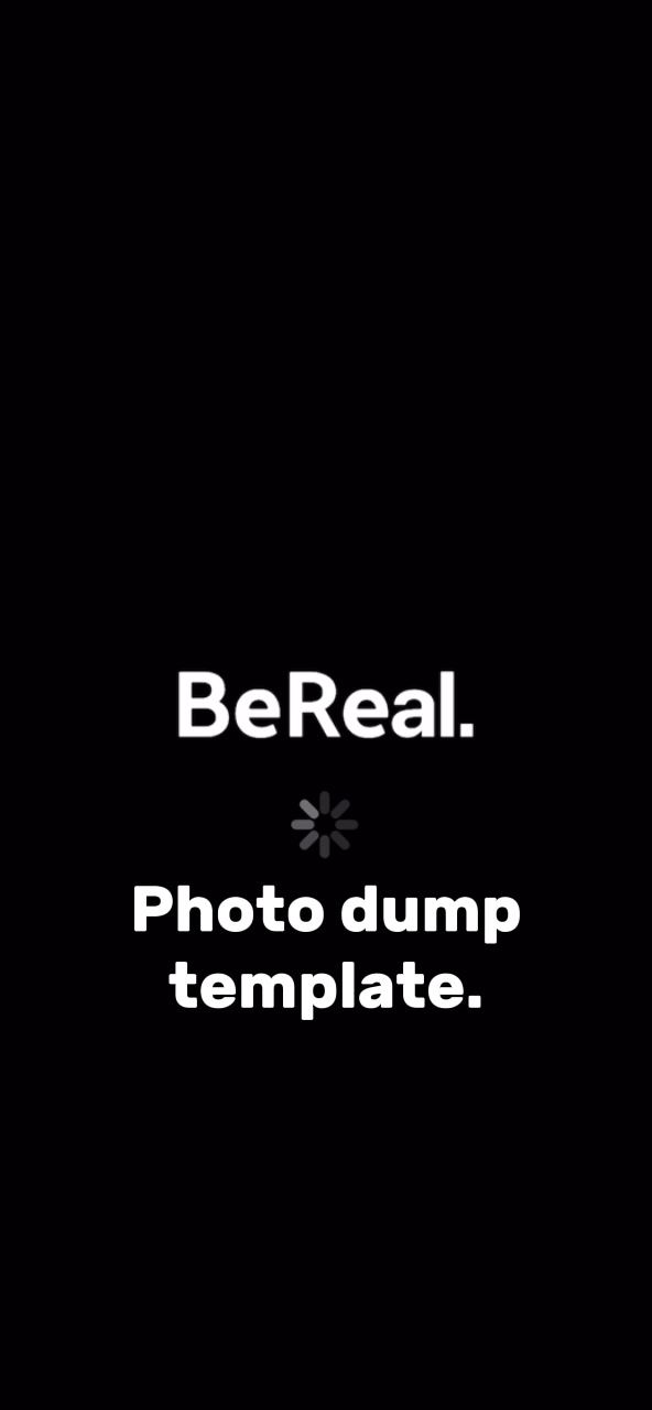 BeReal模板