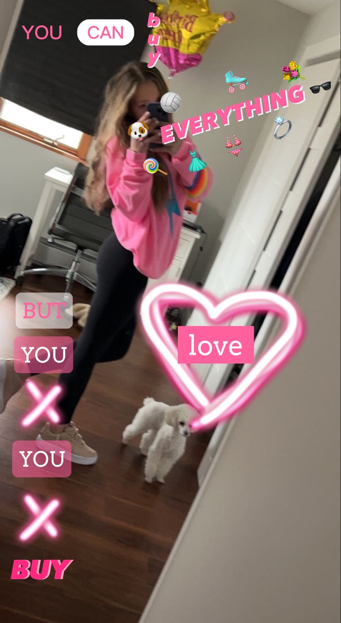you cant buy love