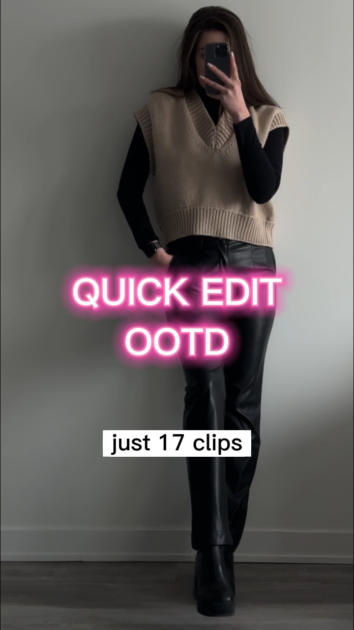 Zoom rápido ootd
