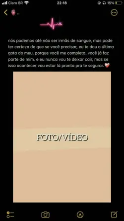 Amiga como irmã