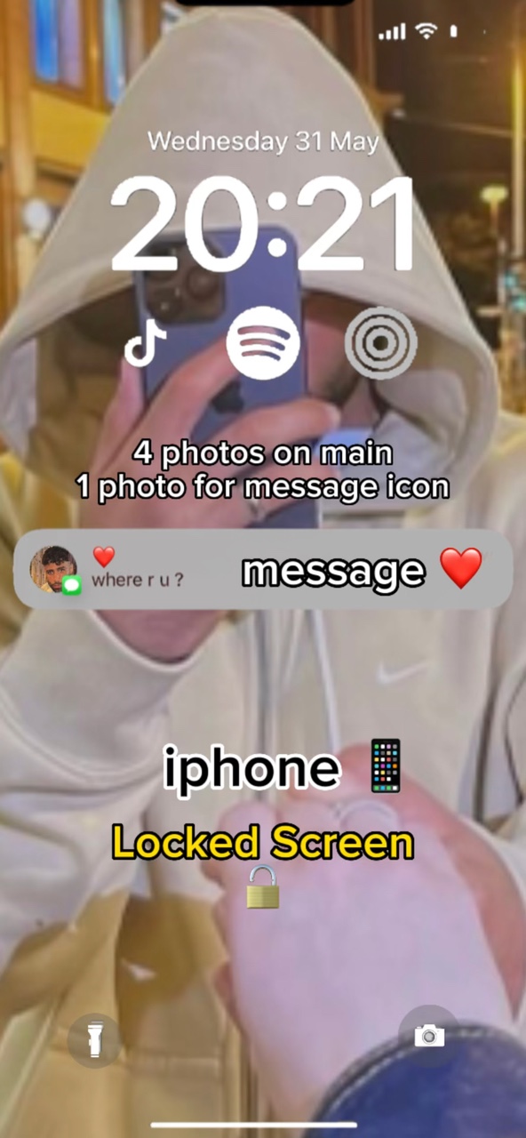 Pantalla bloqueada de iPhone