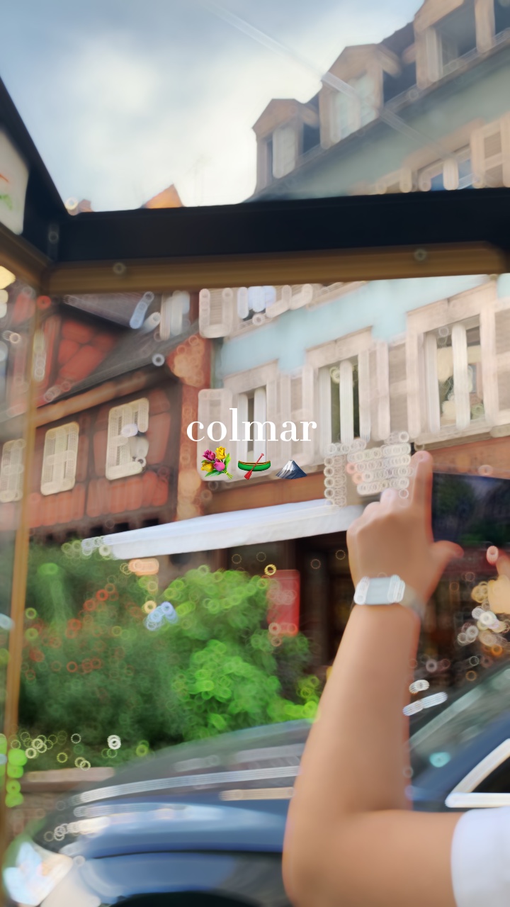 perjalanan colmar 💐🛶