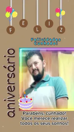 parabéns cunhado 