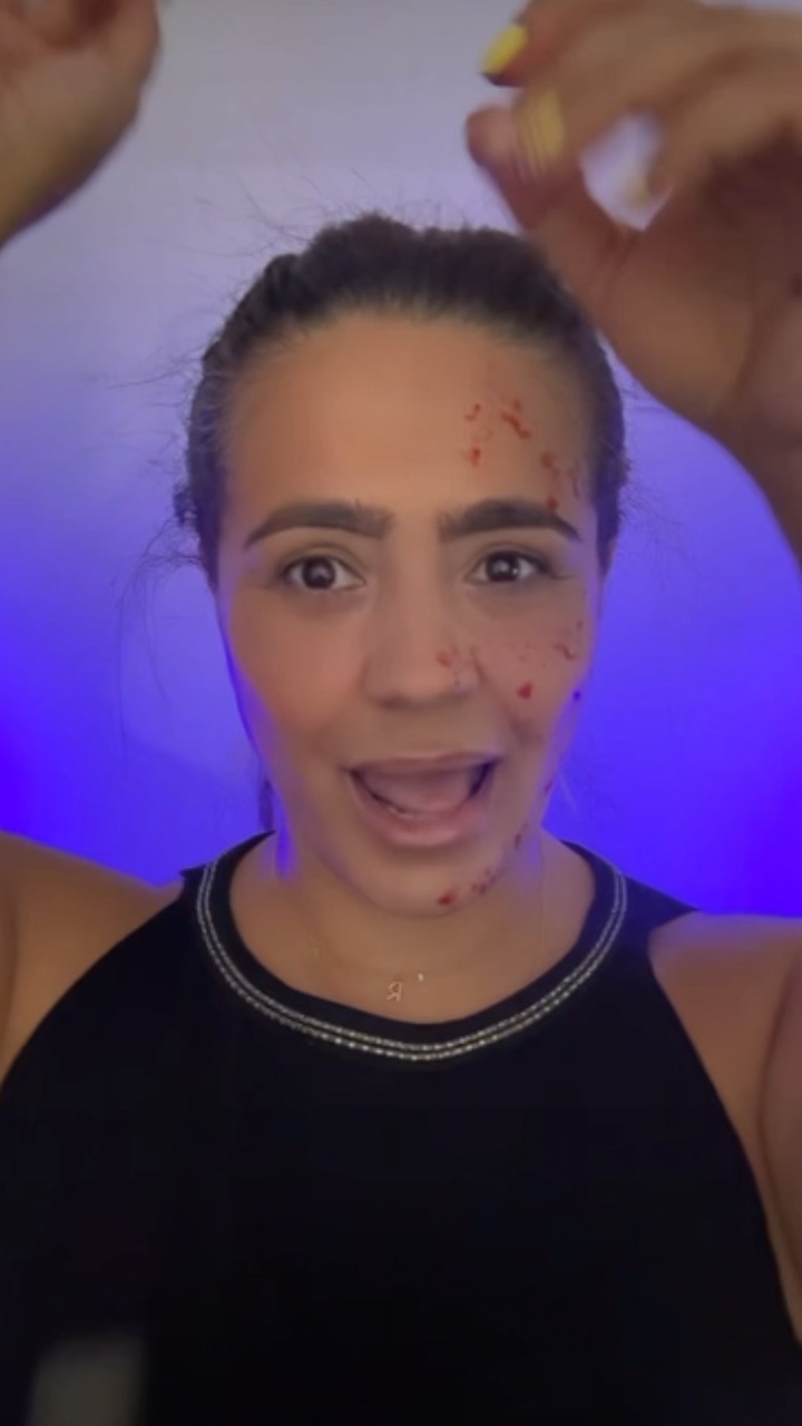 Transition de maquillage 