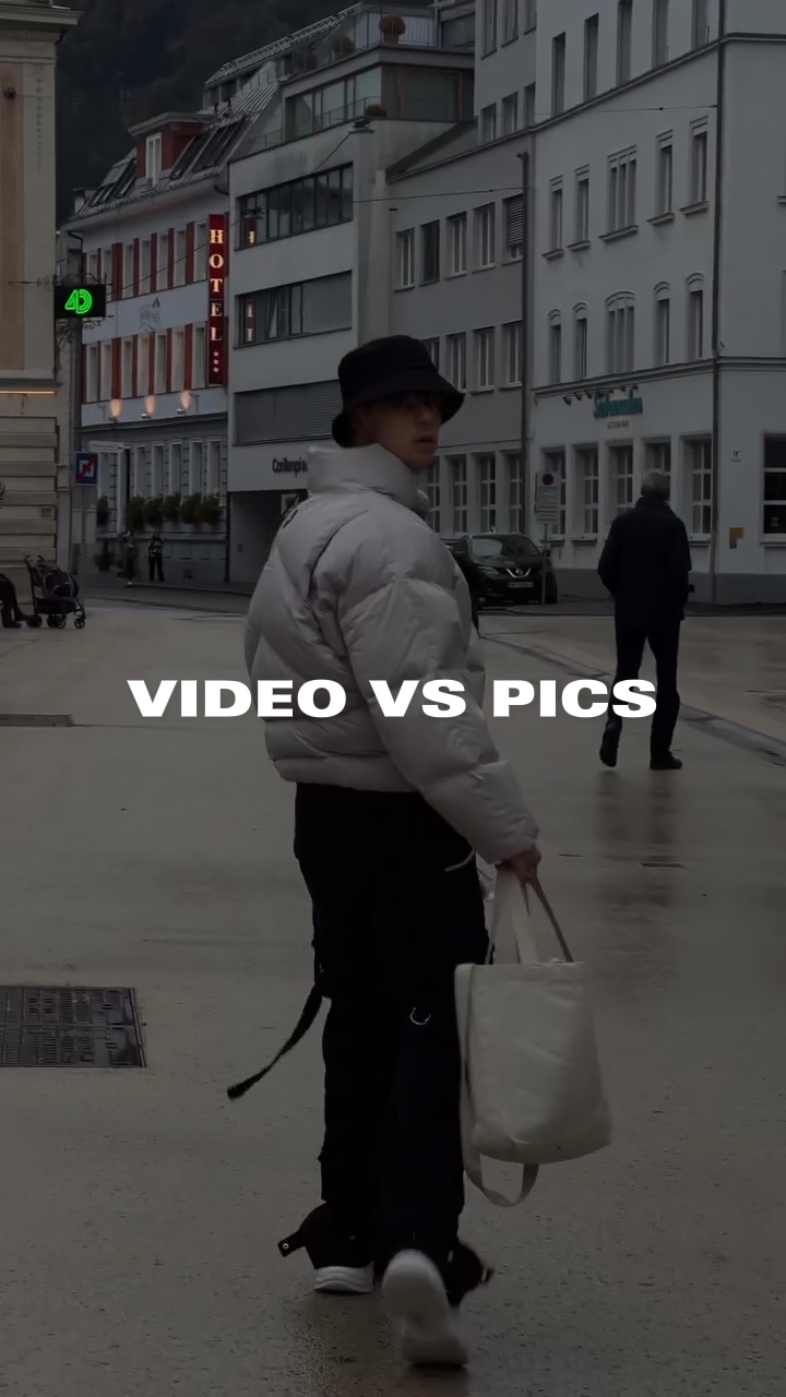 Vídeo VS Fotos