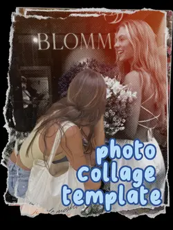 photo dump collage