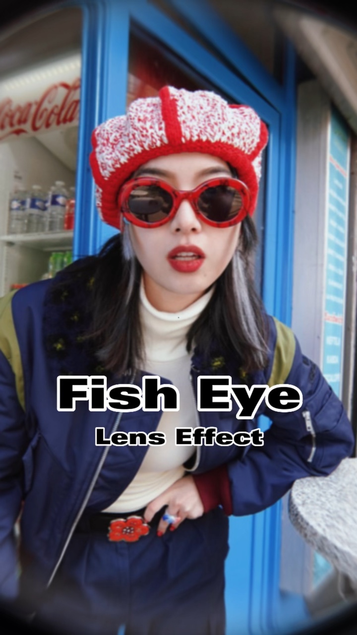 Fisheye effect