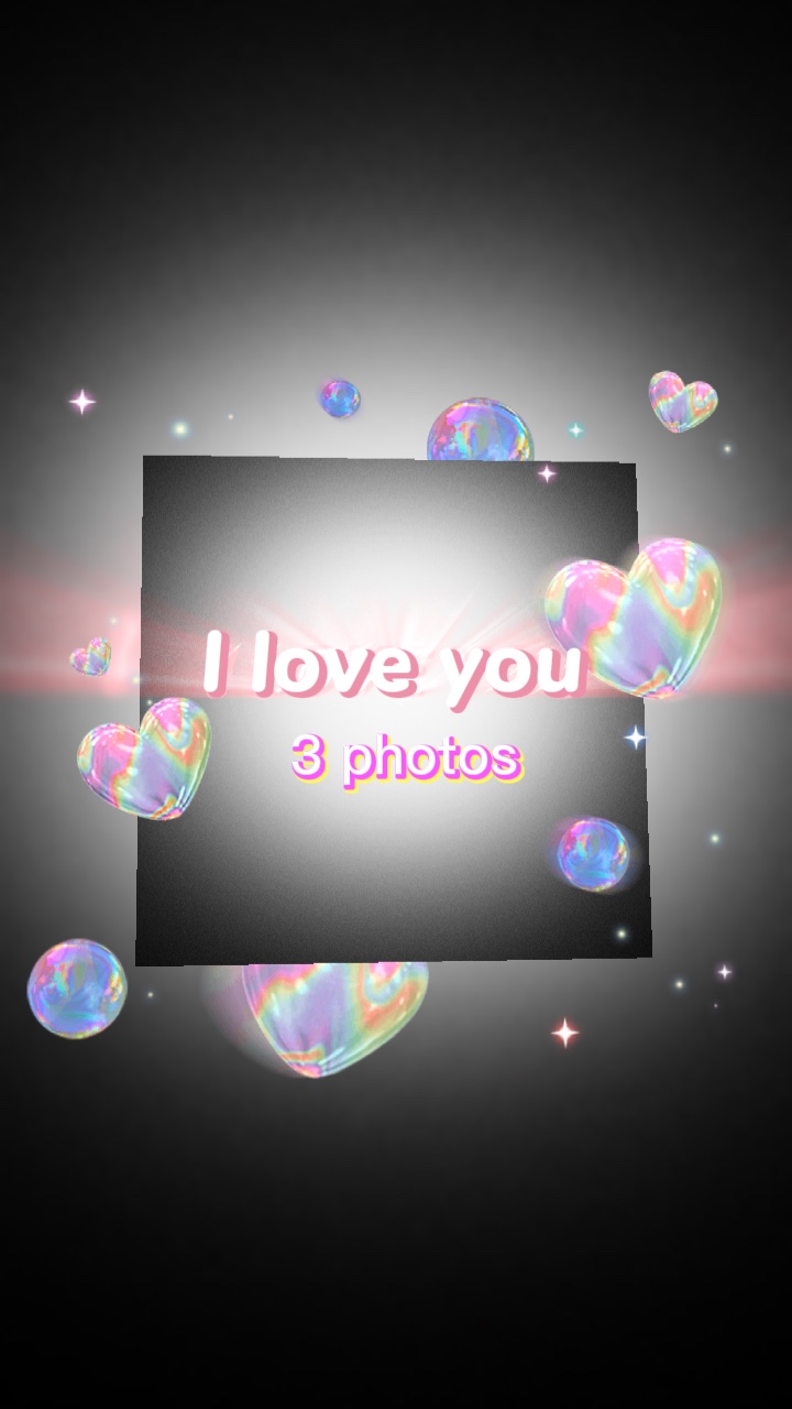 I love you