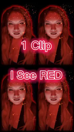 I see red